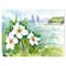 Designart - Blooming Flowers on Summer River - Landscape Artwork Canvas